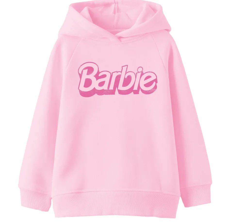 Barbie Pink Kids Hoodie-Bioworld International Discount