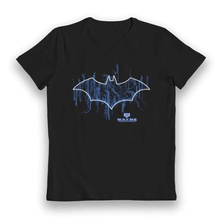 Batman Bat Glow in the Dark Black Kids T-Shirt - Bulk Buy-Bioworld International Clearance
