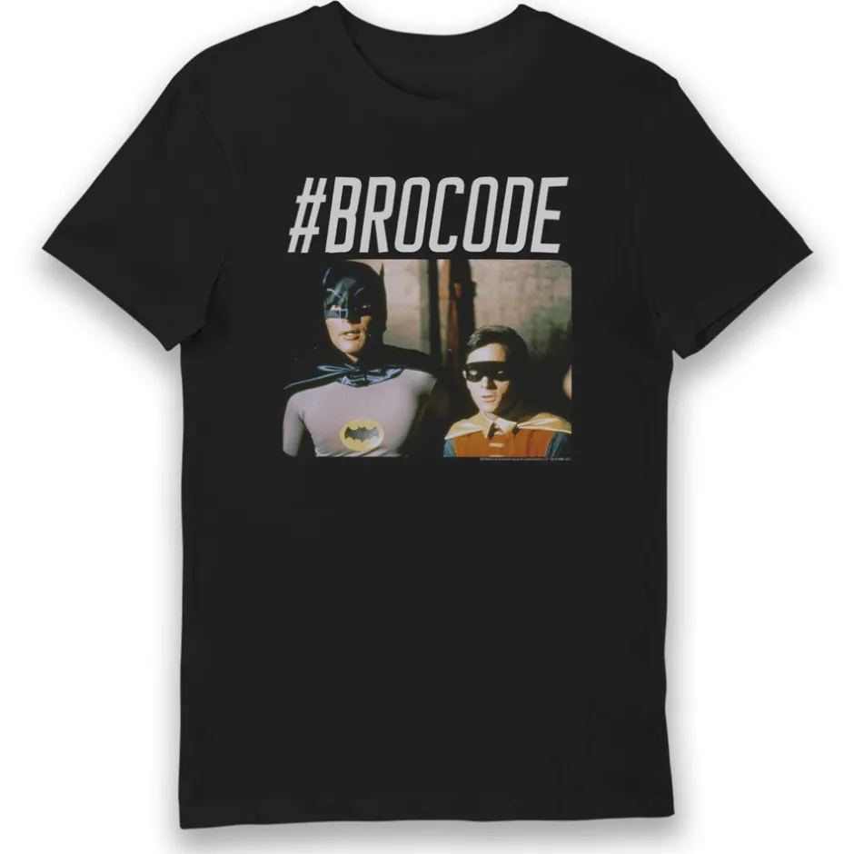 Batman Brocode T-Shirt Adults T-Shirt-Bioworld International Sale