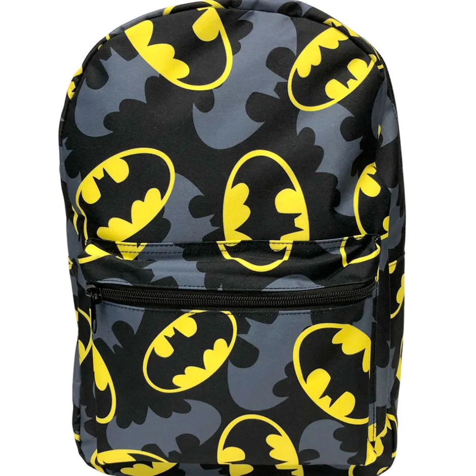 Batman Logo Kids Back To School Backpack-Bioworld International Best Sale