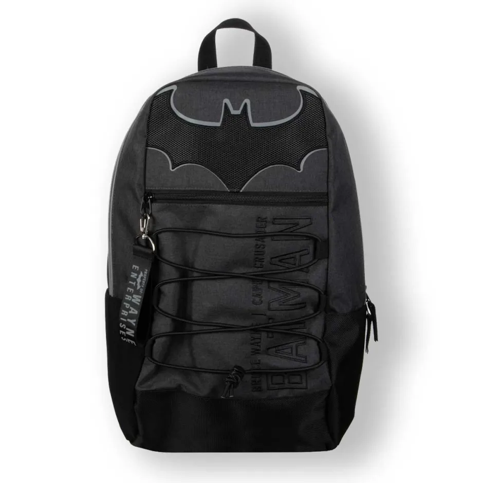 Batman Premium Bungee Backpack-Bioworld International Hot