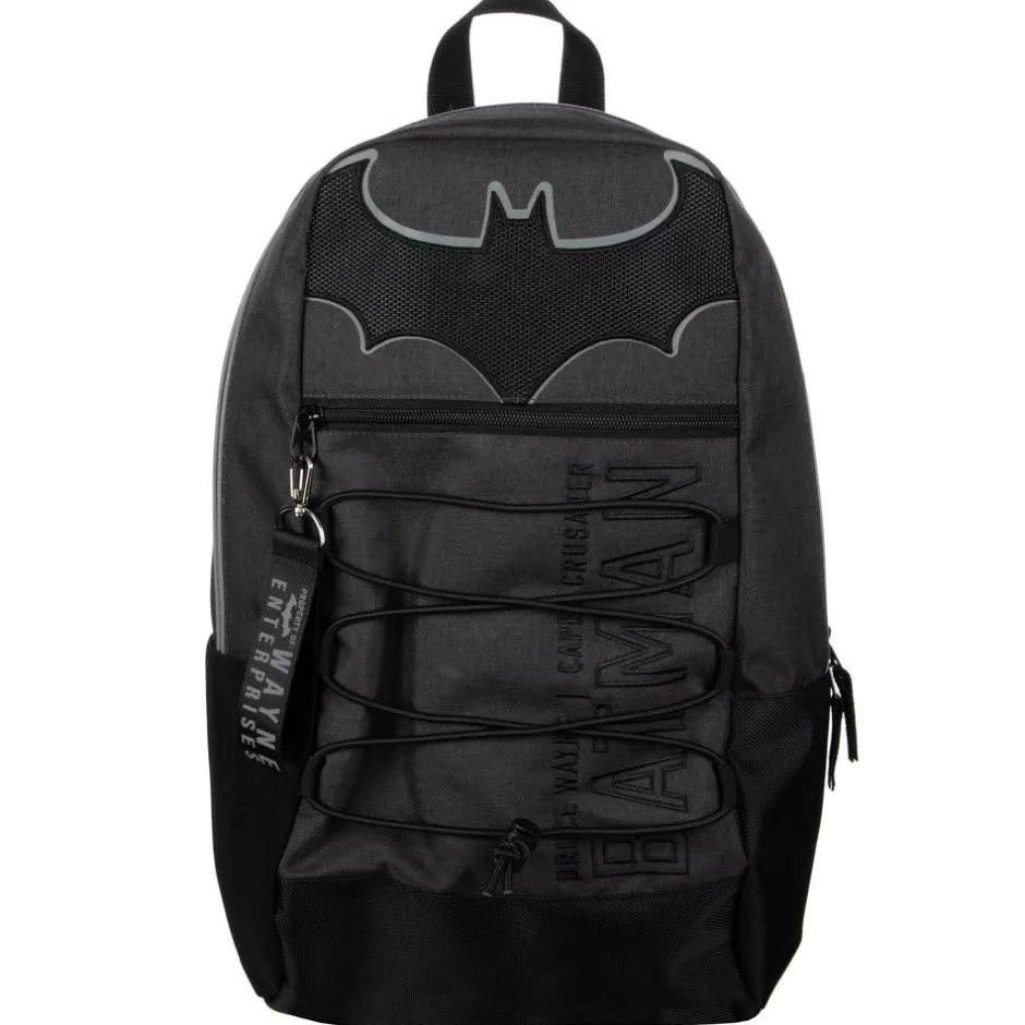 Batman Premium Bungee Backpack-Bioworld International Hot