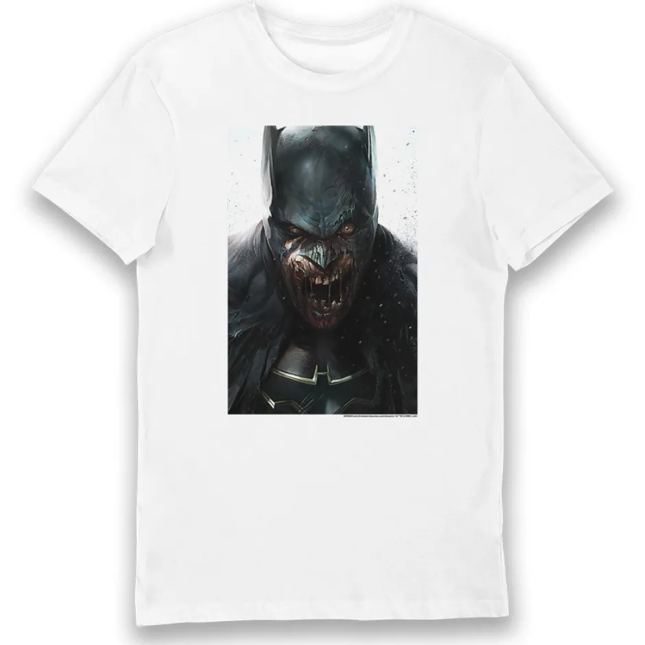 Batman Zombie Adults T-Shirt-Bioworld International Clearance