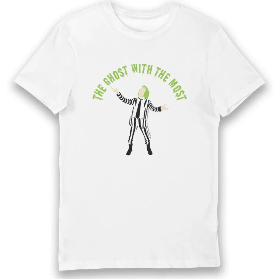 Beetlejuice the Ghost with the Most Adults T-Shirt-Bioworld International Clearance