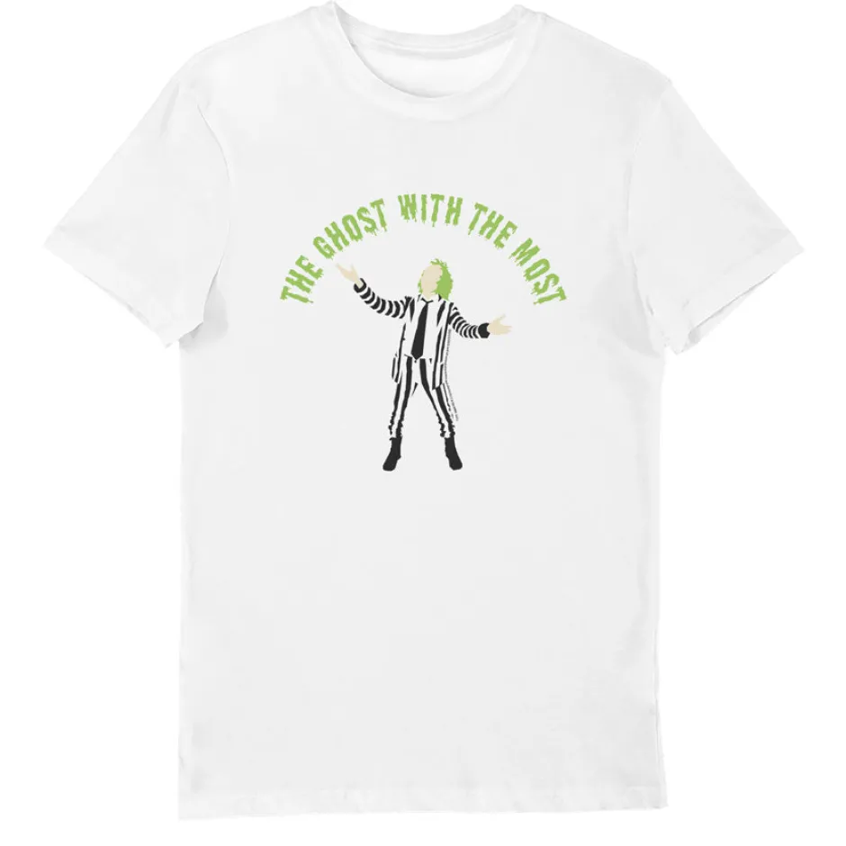 Beetlejuice the Ghost with the Most Adults T-Shirt-Bioworld International Clearance