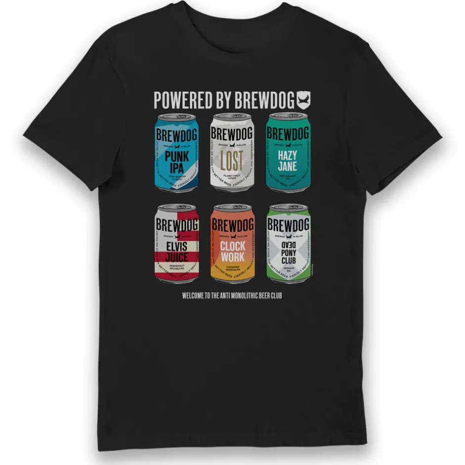 BrewDog Cans Adults T-Shirt-Bioworld International Best Sale