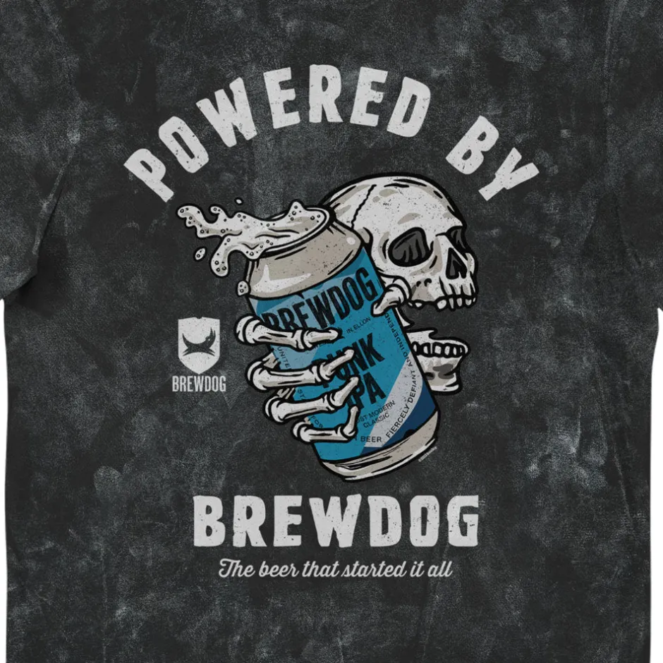 BrewDog Vintage Style Skull Adults T-Shirt-Bioworld International Outlet