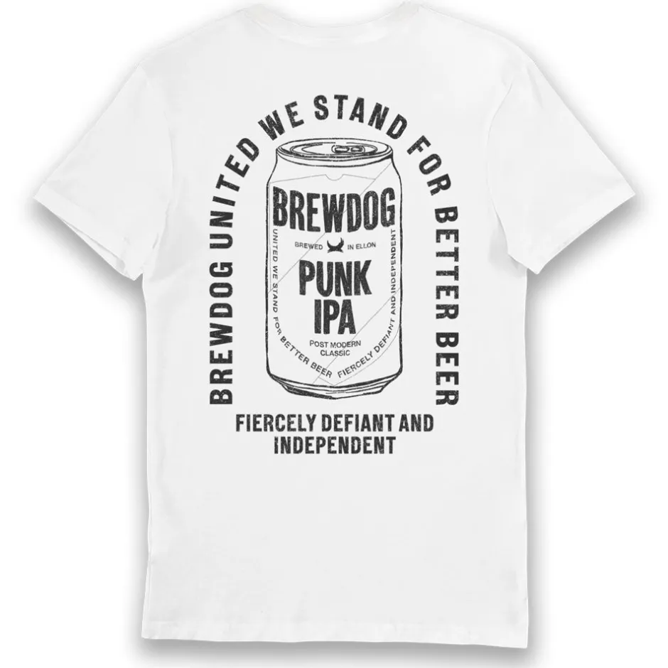 BrewDog We Stand For Better Beer Front & Back Print Adults T-Shirt-Bioworld International Best Sale