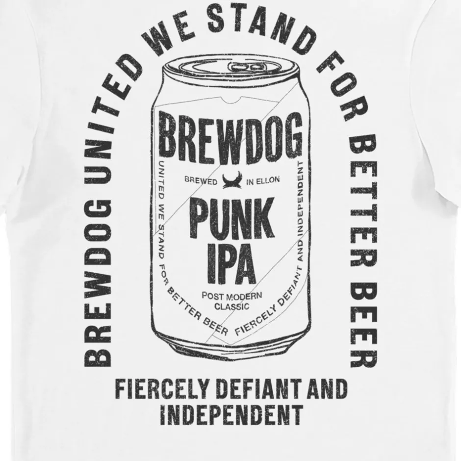 BrewDog We Stand For Better Beer Front & Back Print Adults T-Shirt-Bioworld International Best Sale