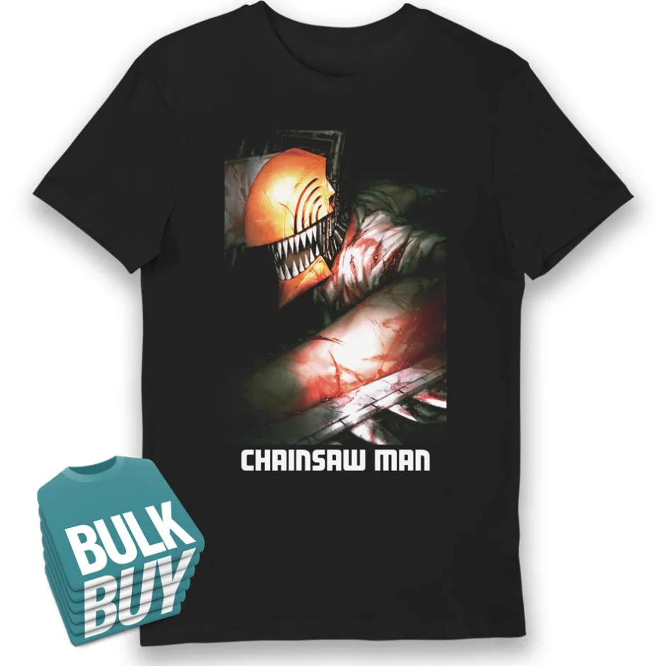 Chainsaw Man Core T-Shirt Bulk Buy-Bioworld International Flash Sale