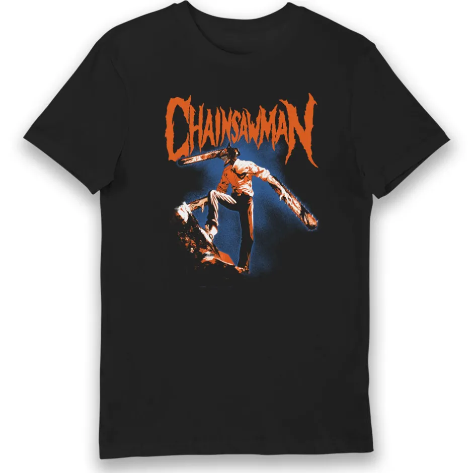 Chainsaw Man Red Logo T-Shirt-Bioworld International Flash Sale