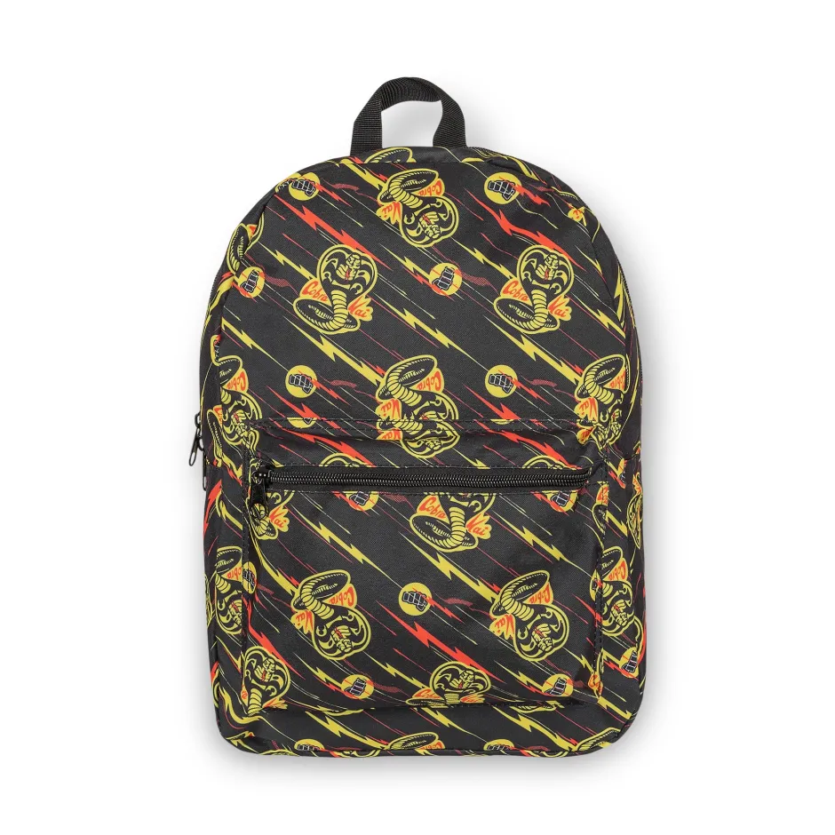 Cobra Kai All Over Print Backpack-Bioworld International Outlet