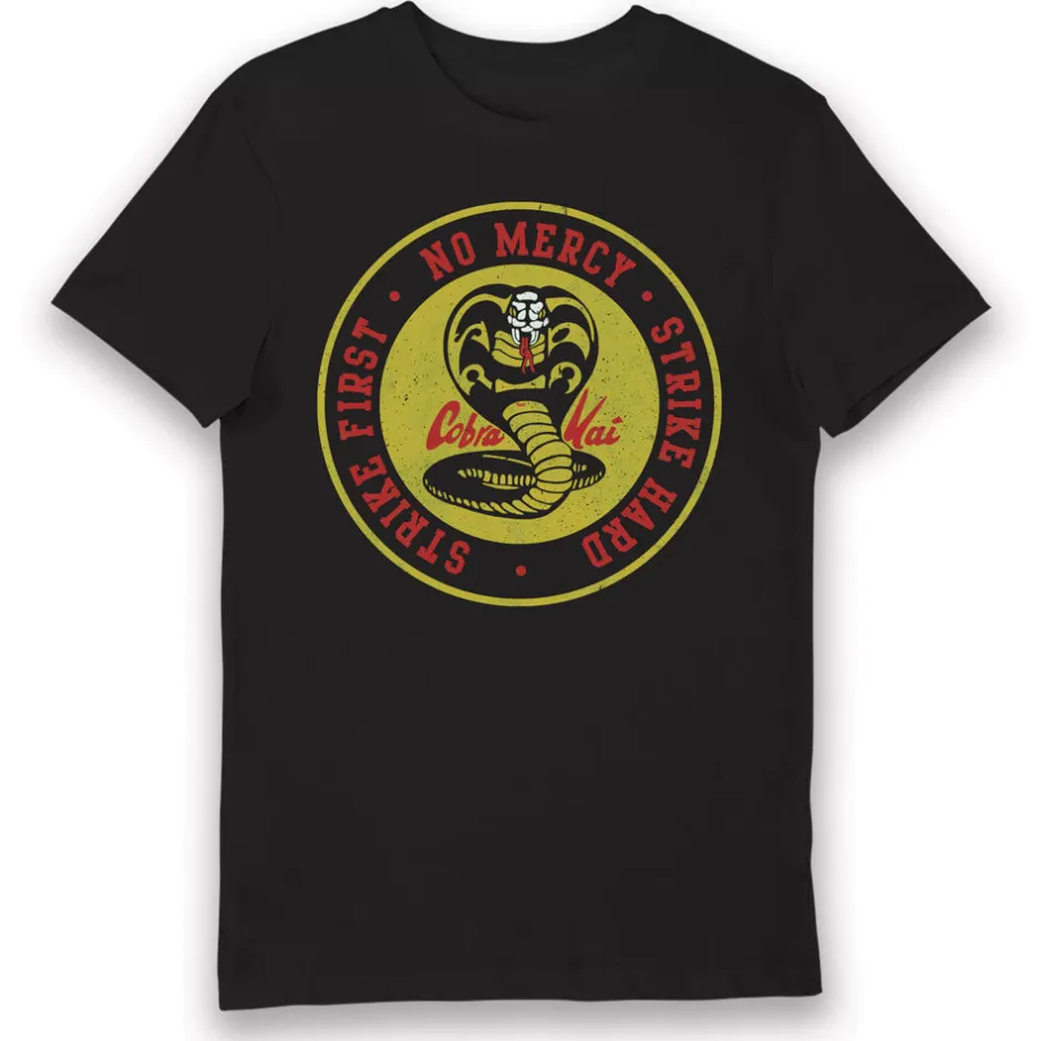 Cobra Kai Dojo Logo Adults T-Shirt-Bioworld International Sale