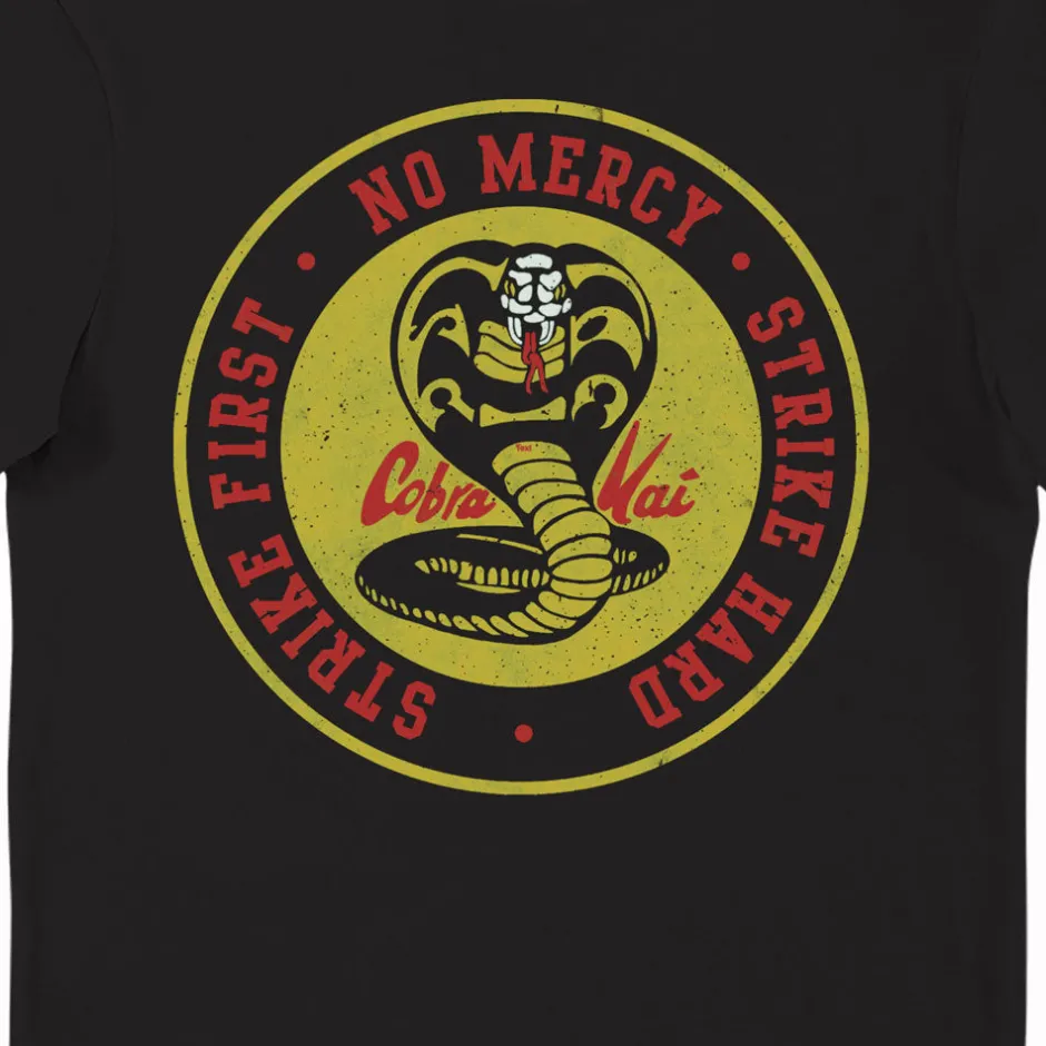 Cobra Kai Dojo Logo Adults T-Shirt-Bioworld International Sale