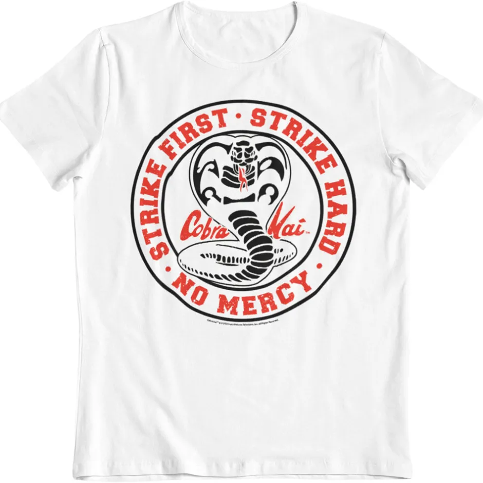 Cobra Kai Strike First Kids T-Shirt-Bioworld International Flash Sale