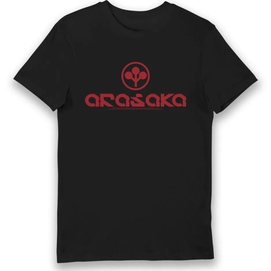 Cyberpunk Arasaka Corporate Logo Adults T-Shirt-Bioworld International Store