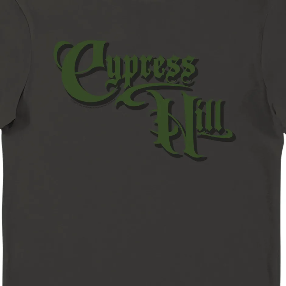 Cypress Hill Logo Adults T-Shirt Grey Wash-Bioworld International Fashion