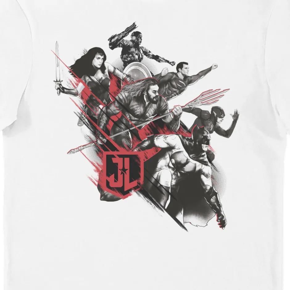 DC Comics Justice League Character Adults T-Shirt-Bioworld International Best Sale