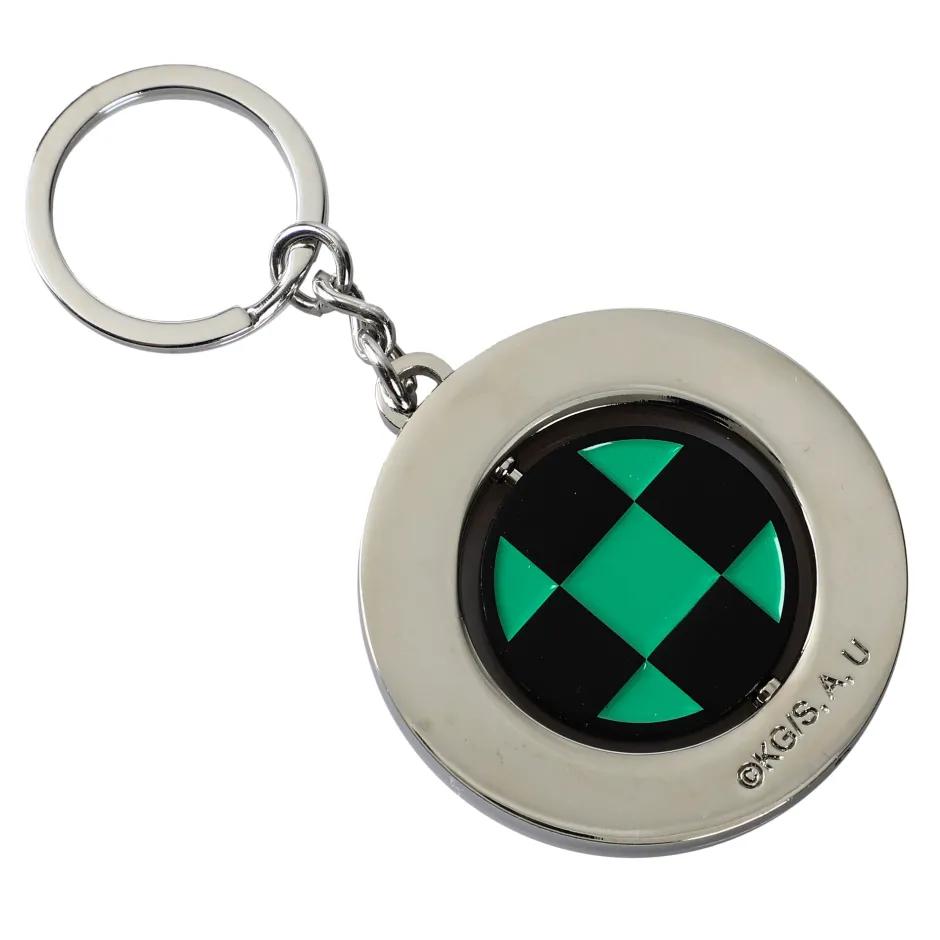 Demon Slayer Fox Warding Mask Spinner Keychain-Bioworld International Discount