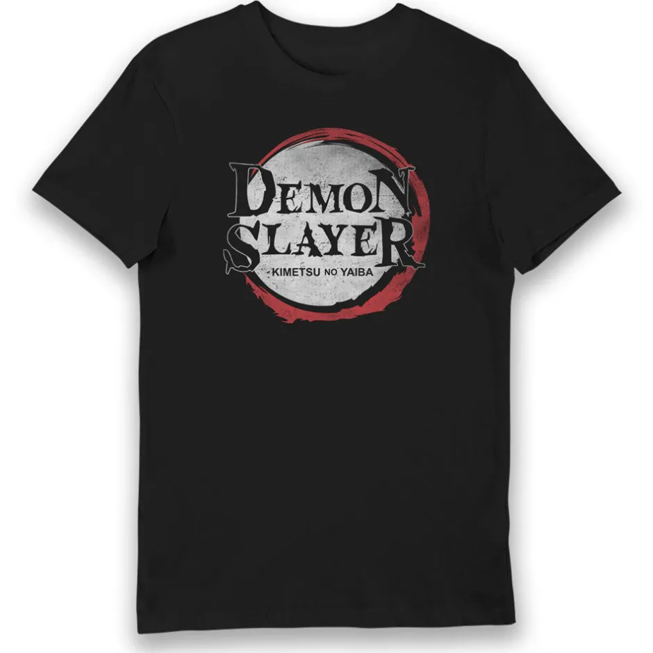 Demon Slayer Logo Adults T-Shirt-Bioworld International New