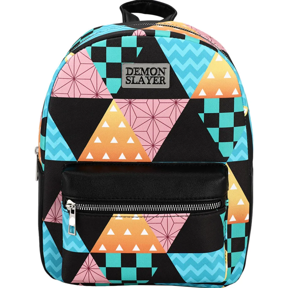 Demon Slayer Patterns Mini Backpack-Bioworld International Shop