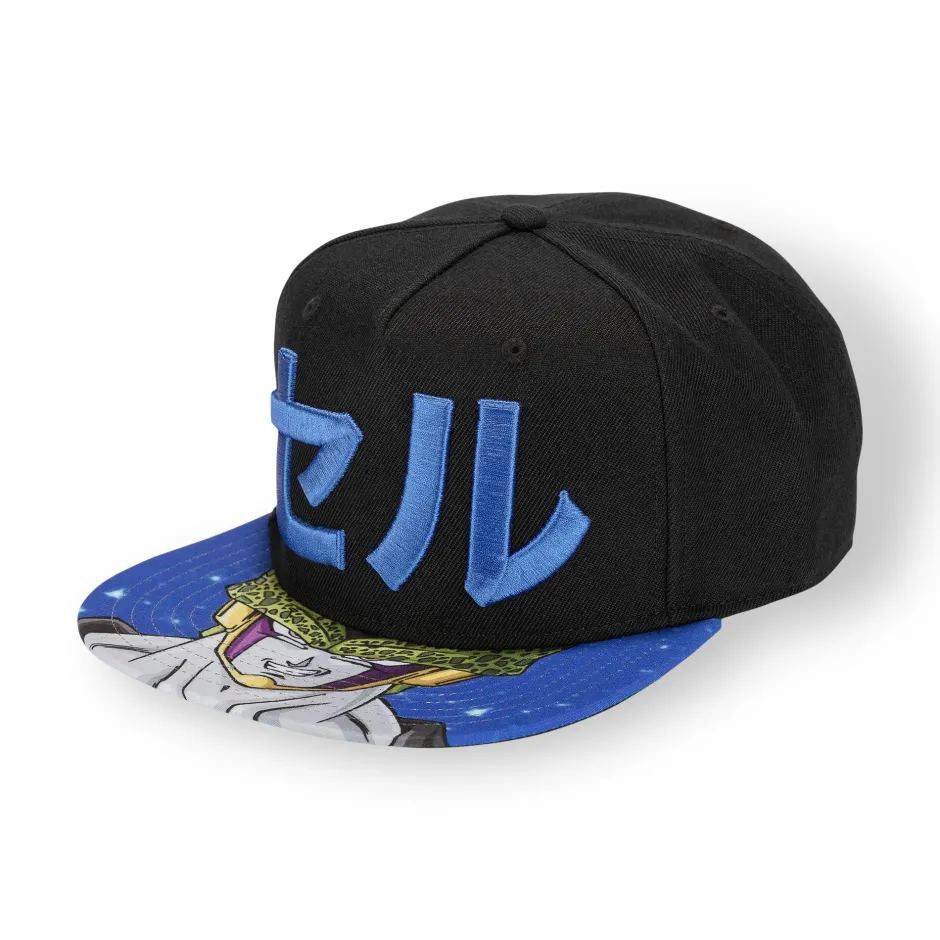 Dragon Ball Z Cell 5 Panel Snapback Cap-Bioworld International Flash Sale