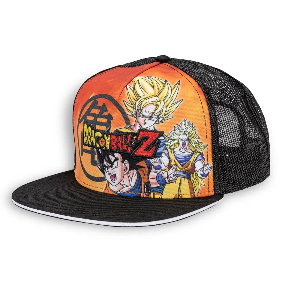 Dragon Ball Z Goku Super Saiyan Trucker Youth Cap-Bioworld International Sale