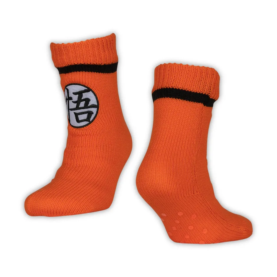 Dragon Ball Z Kids Cosy Slipper Socks-Bioworld International Fashion