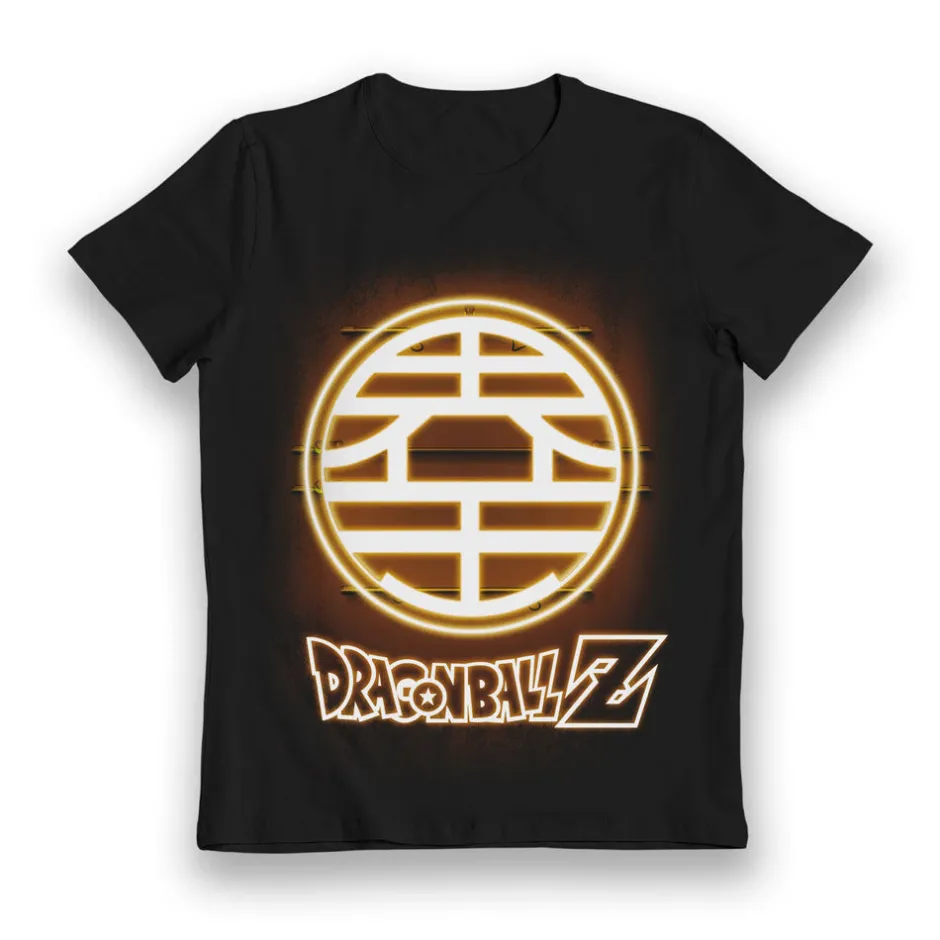 Dragon Ball Z King Kai Symbol Glow in the Dark Kids T-Shirt Bulk Buy-Bioworld International Shop