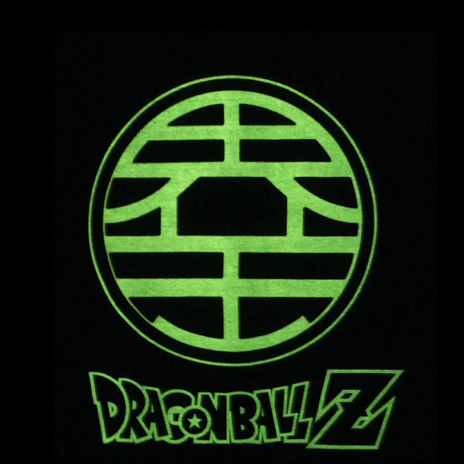 Dragon Ball Z King Kai Symbol Glow in the Dark Kids T-Shirt Bulk Buy-Bioworld International Shop