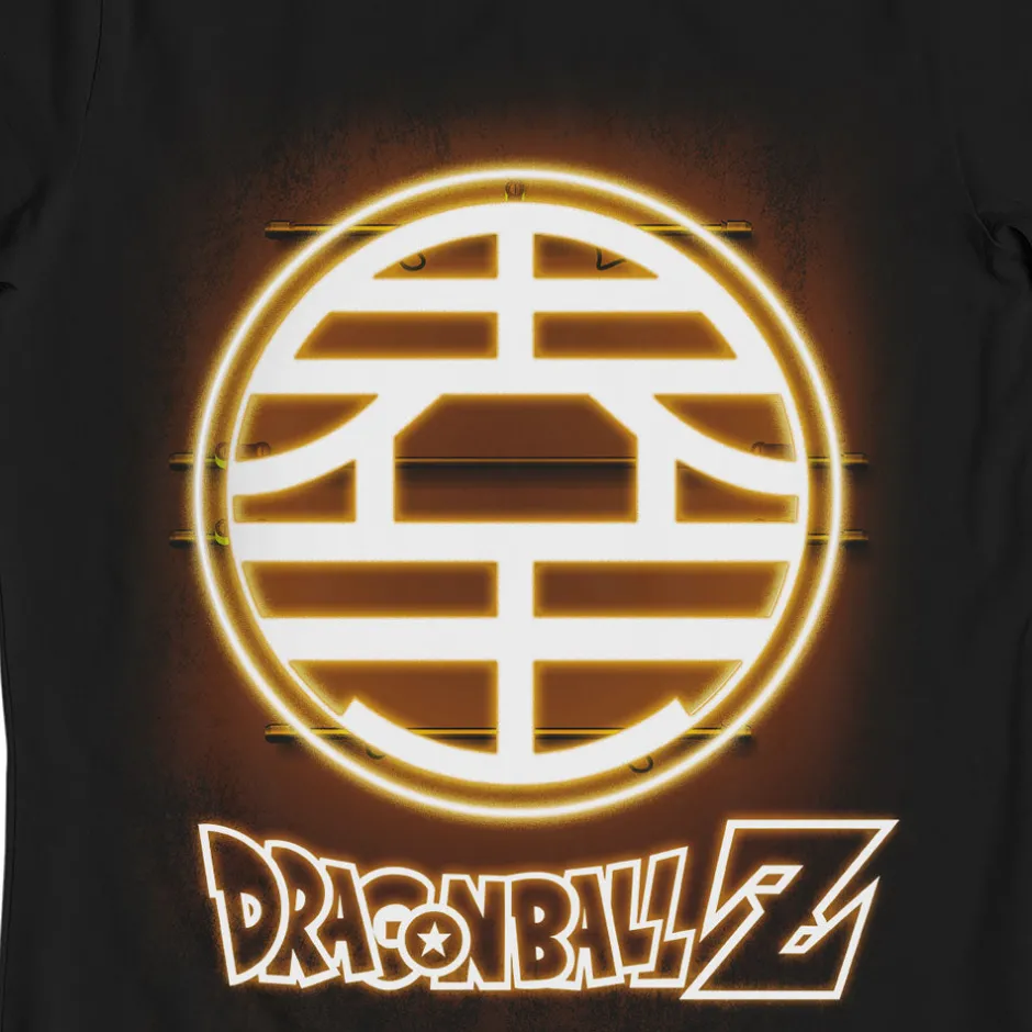Dragon Ball Z King Kai Symbol Glow in the Dark Kids T-Shirt Bulk Buy-Bioworld International Shop