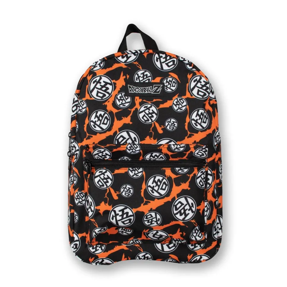 Dragon Ball Z Logo Bolt Backpack-Bioworld International Hot