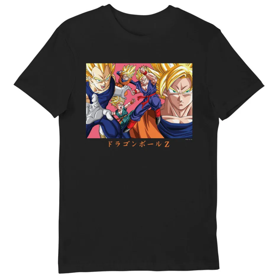 Dragon Ball Z Super Saiyan Adults T-Shirt-Bioworld International Sale