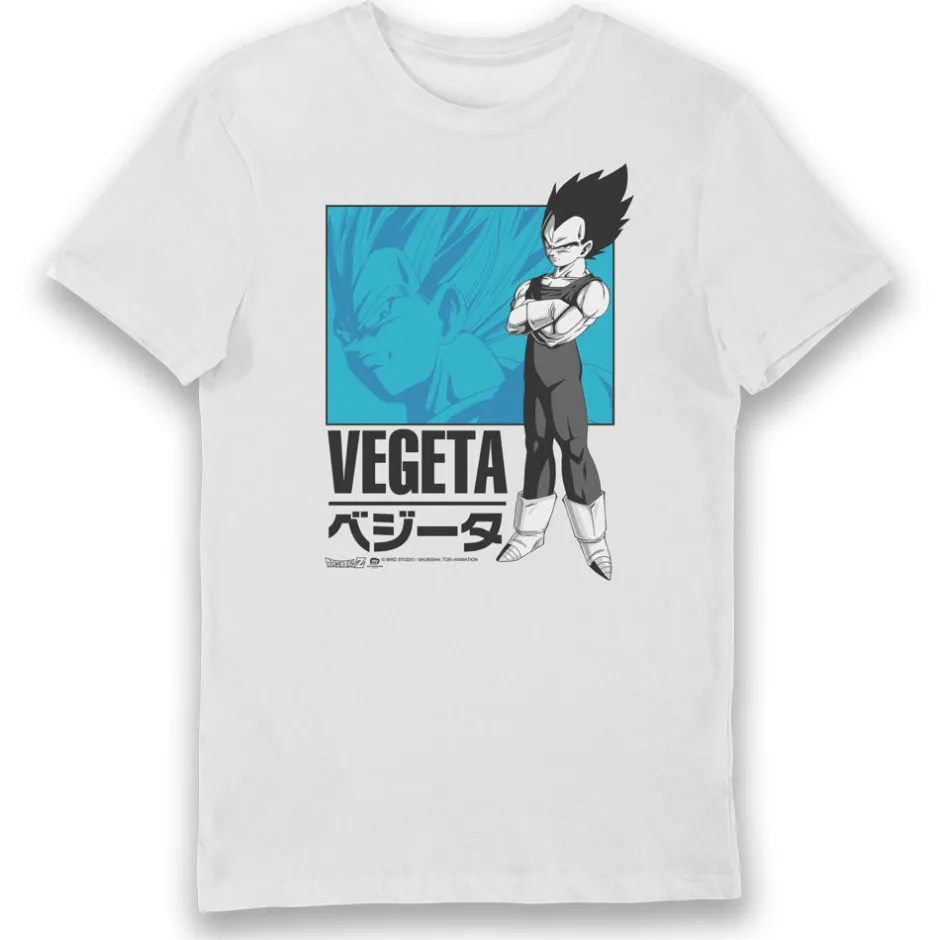 Dragon Ball Z Vegeta Adults T-Shirt-Bioworld International Best Sale