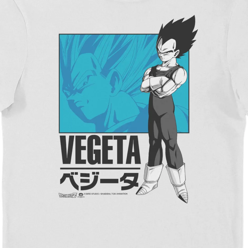 Dragon Ball Z Vegeta Adults T-Shirt-Bioworld International Best Sale