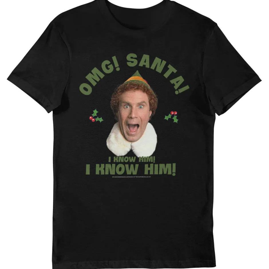 Elf Movie Printed Christmas T-Shirt-Bioworld International Store