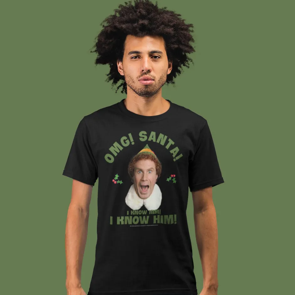 Elf Movie Printed Christmas T-Shirt-Bioworld International Store