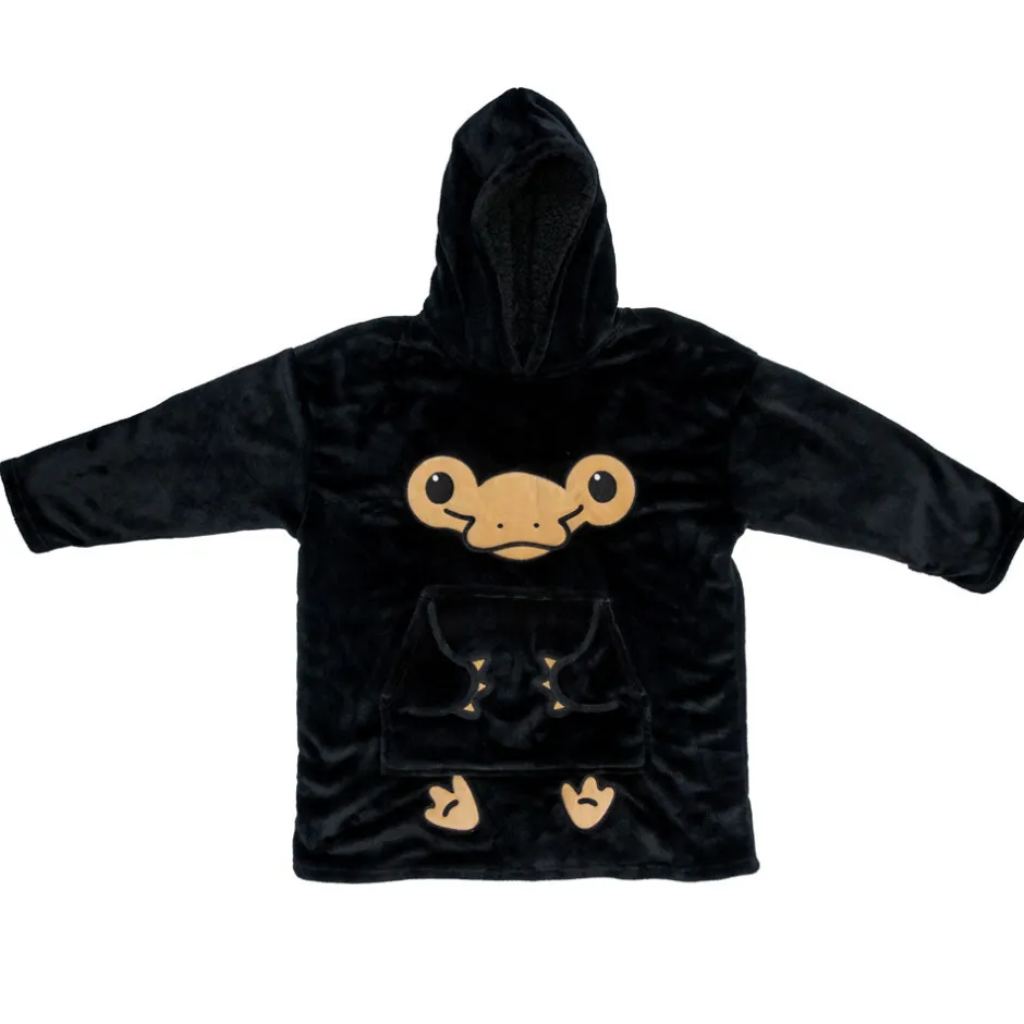 Fantastic Beasts Niffler Kids Snuggle Oversized Hoodie-Bioworld International Outlet