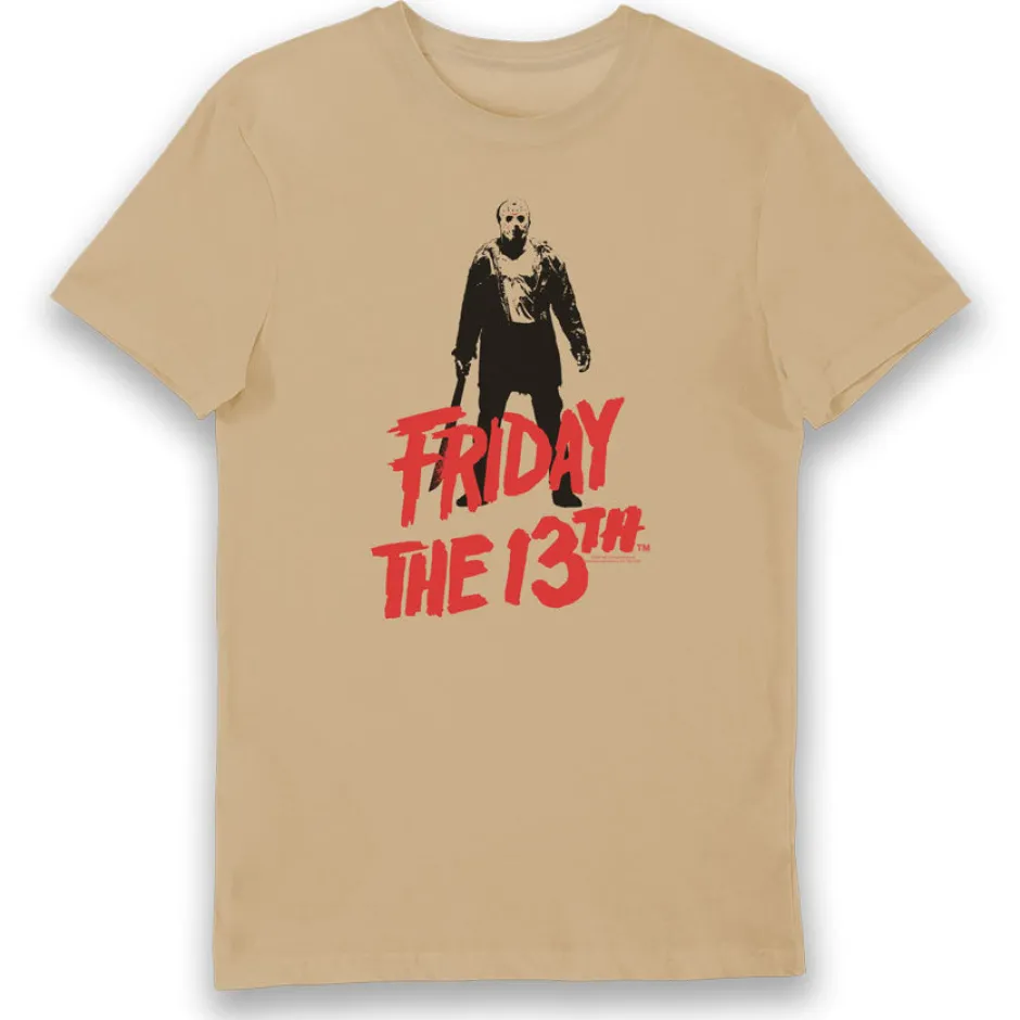 Friday The 13th Jason Sand Adults T-Shirt-Bioworld International Shop