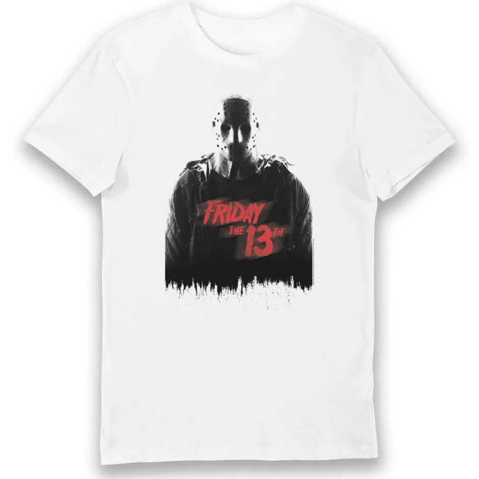 Friday The 13th Jason The Killer Adults T-Shirt-Bioworld International Clearance