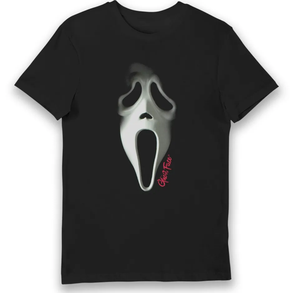 Ghost Face Adults Unisex T-Shirt-Bioworld International Online