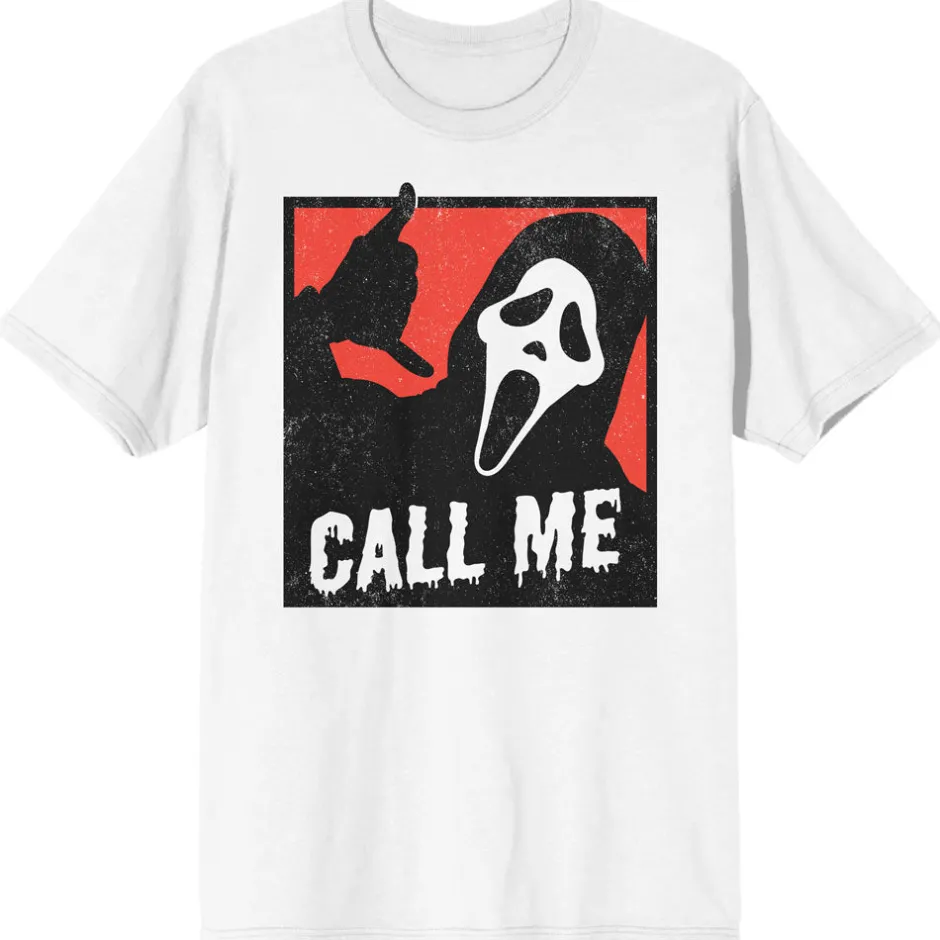 Ghost Face Call Me Unisex T-Shirt-Bioworld International Store