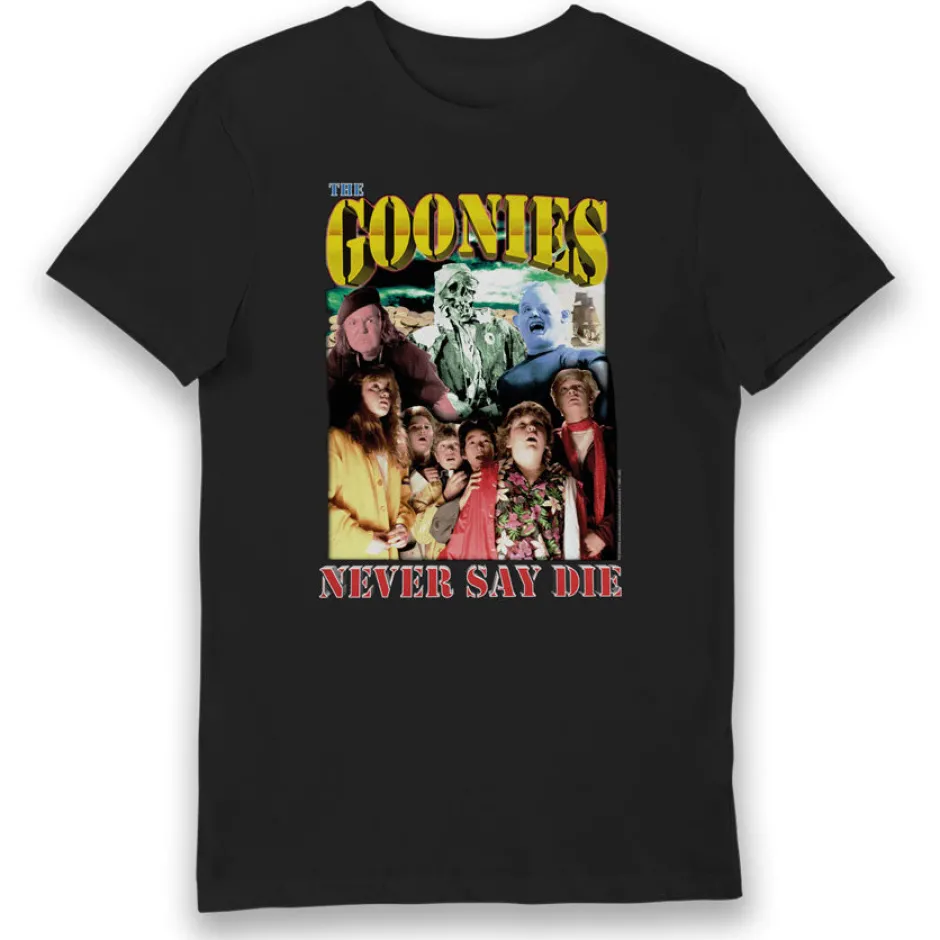 Goonies Never Say Die Adults T-Shirt-Bioworld International Cheap