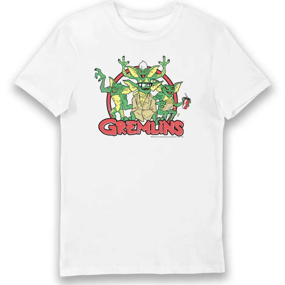 Gremlins Party Group Shot Adults T-Shirt-Bioworld International Store