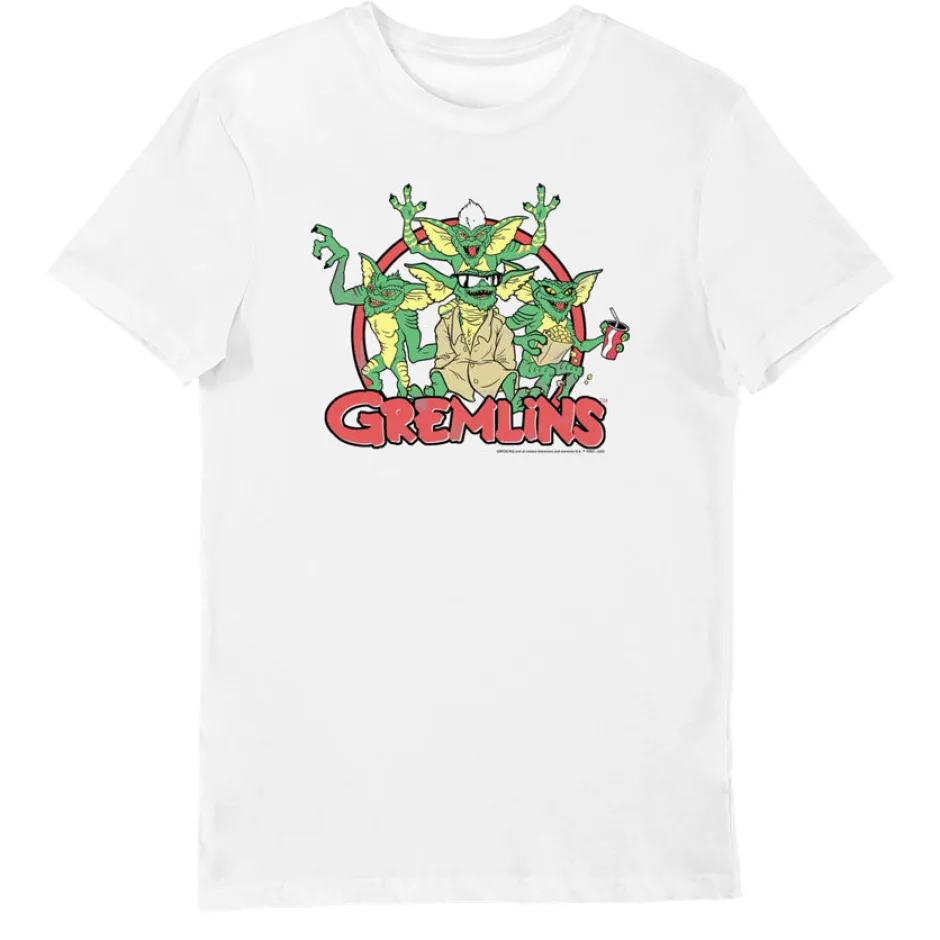 Gremlins Party Group Shot Adults T-Shirt-Bioworld International Store