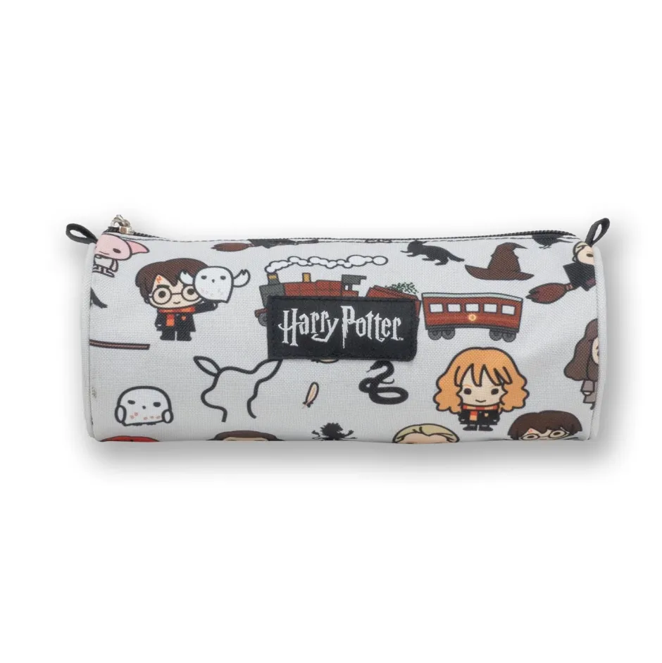 Harry Potter Chibi Character Premium Pencil Case & Kit Bag Set-Bioworld International Cheap