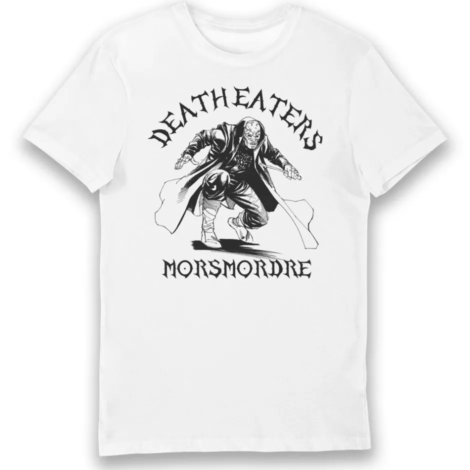 Harry Potter Death Eaters Morsmordre Adults T-Shirt-Bioworld International Fashion