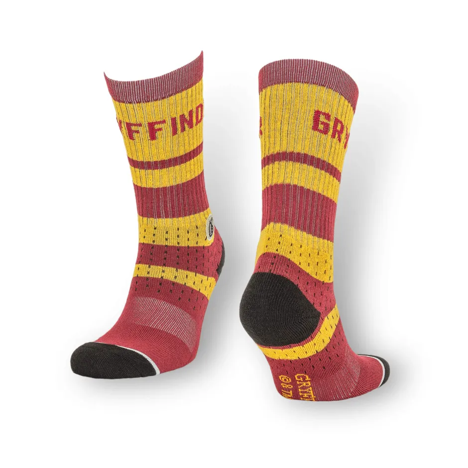 Harry Potter Embroidered Gryffindor Socks-Bioworld International Best Sale