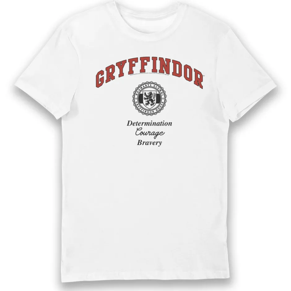 Harry Potter Gryffindor Collegiate Style T-Shirt-Bioworld International Discount