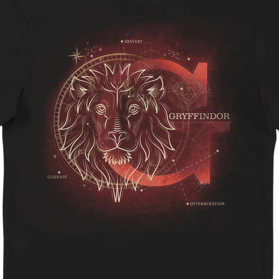 Harry Potter Gryffindor House Glow in The Dark Adults T-Shirt Bulk Buy-Bioworld International Sale